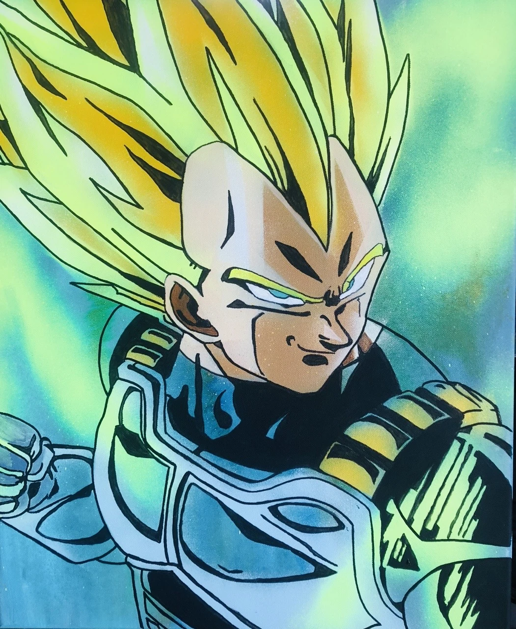 Vegeta Power — œuvre originale de CED ART