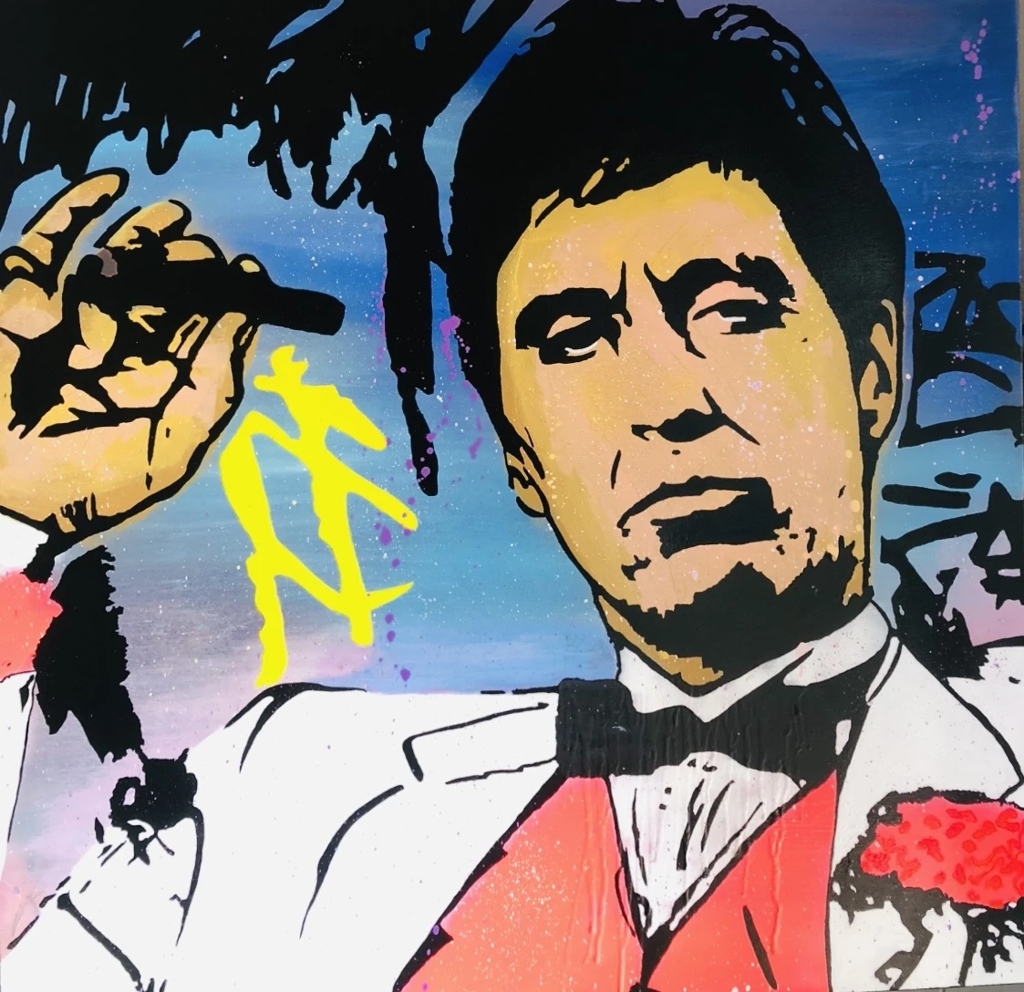 Tony Montana — œuvre originale de CED ART