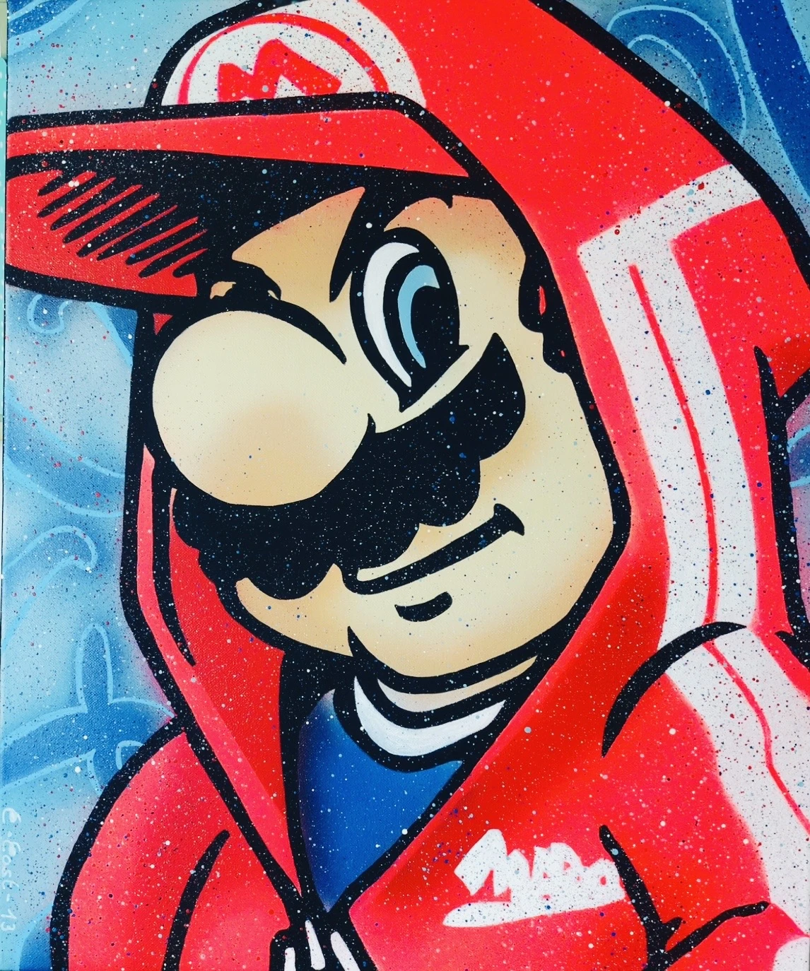 Mario Street — œuvre originale de CED ART