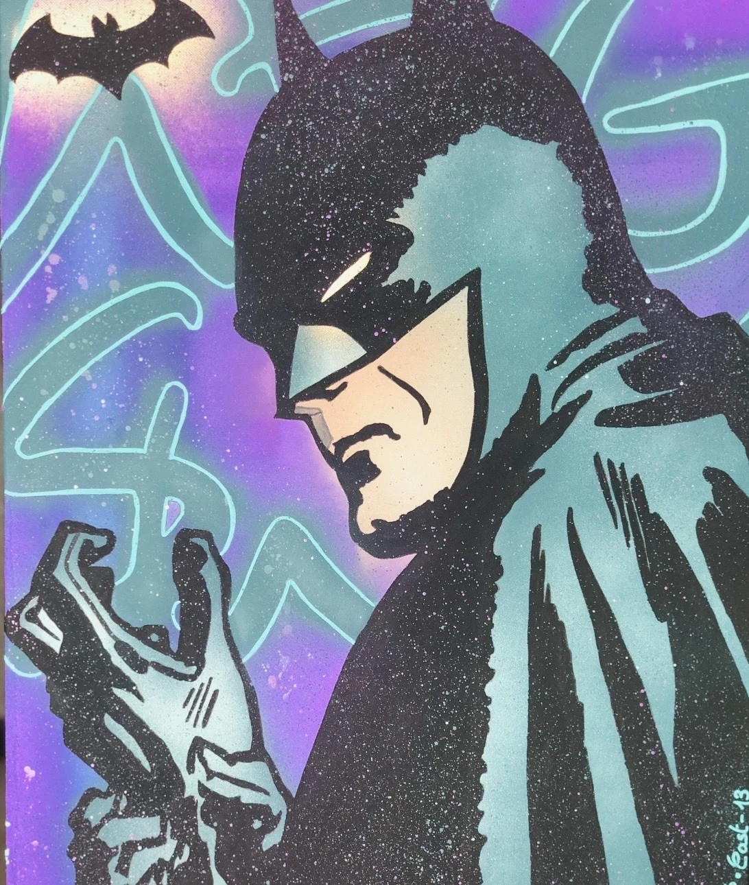 Bat Power — œuvre originale de CED ART