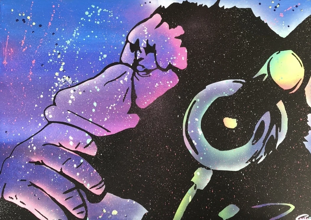 Mystic Gaze — œuvre originale de CED ART