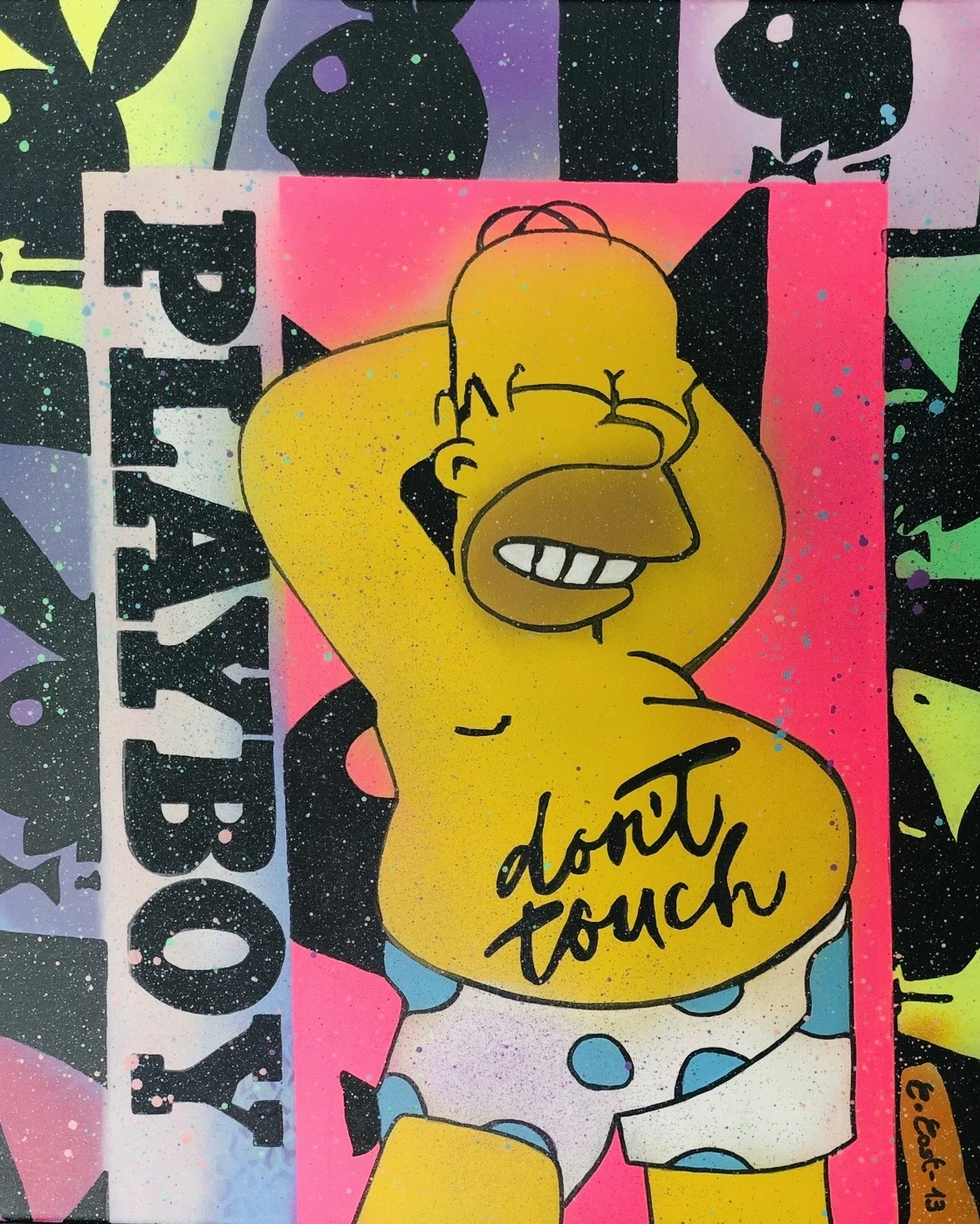 Don’t Touch — œuvre originale de CED ART